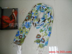 桐廬瑞鴻針紡織2012 29印花圍巾 優雅與工藝的完美結合